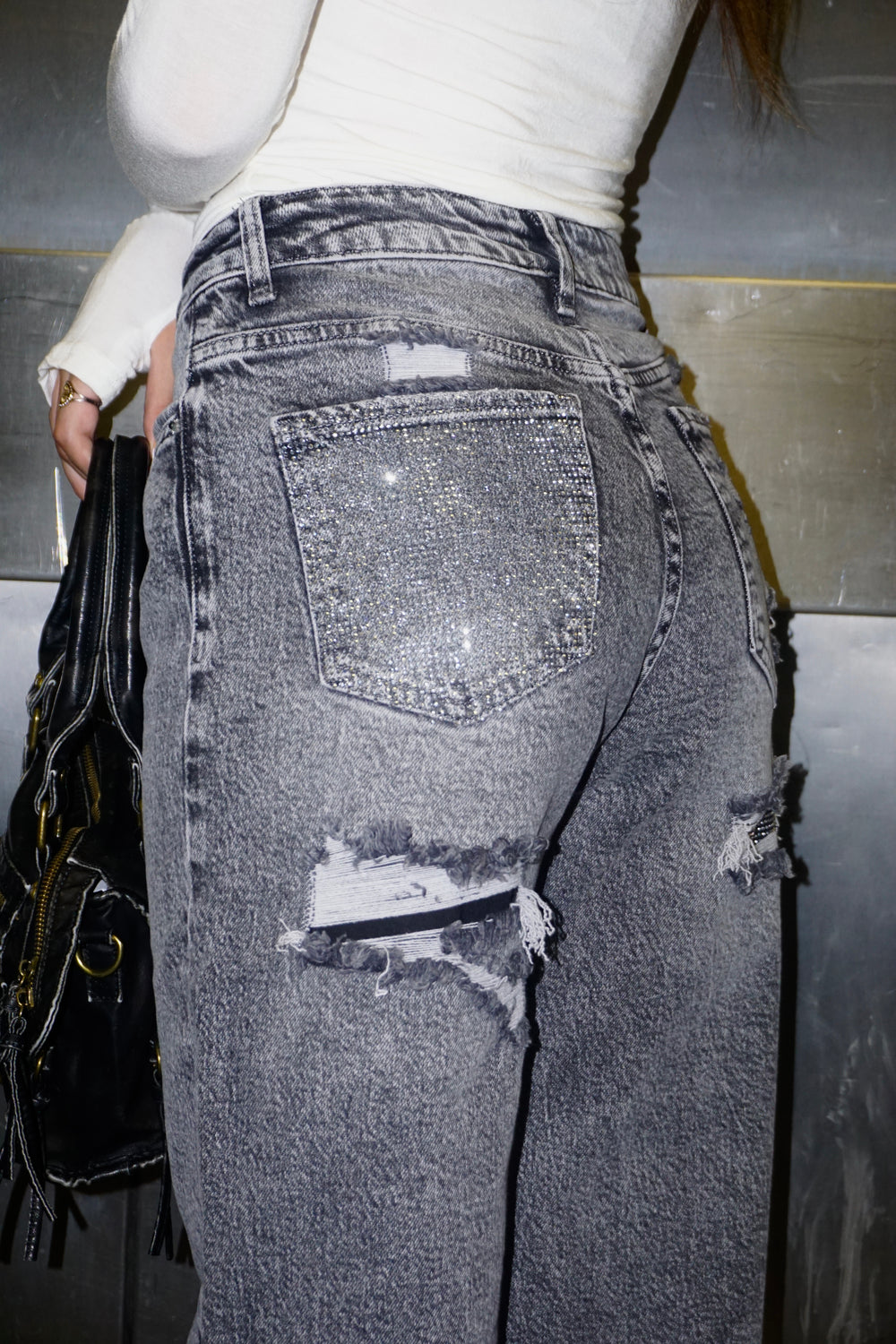 Jeans Tasca Swarovski