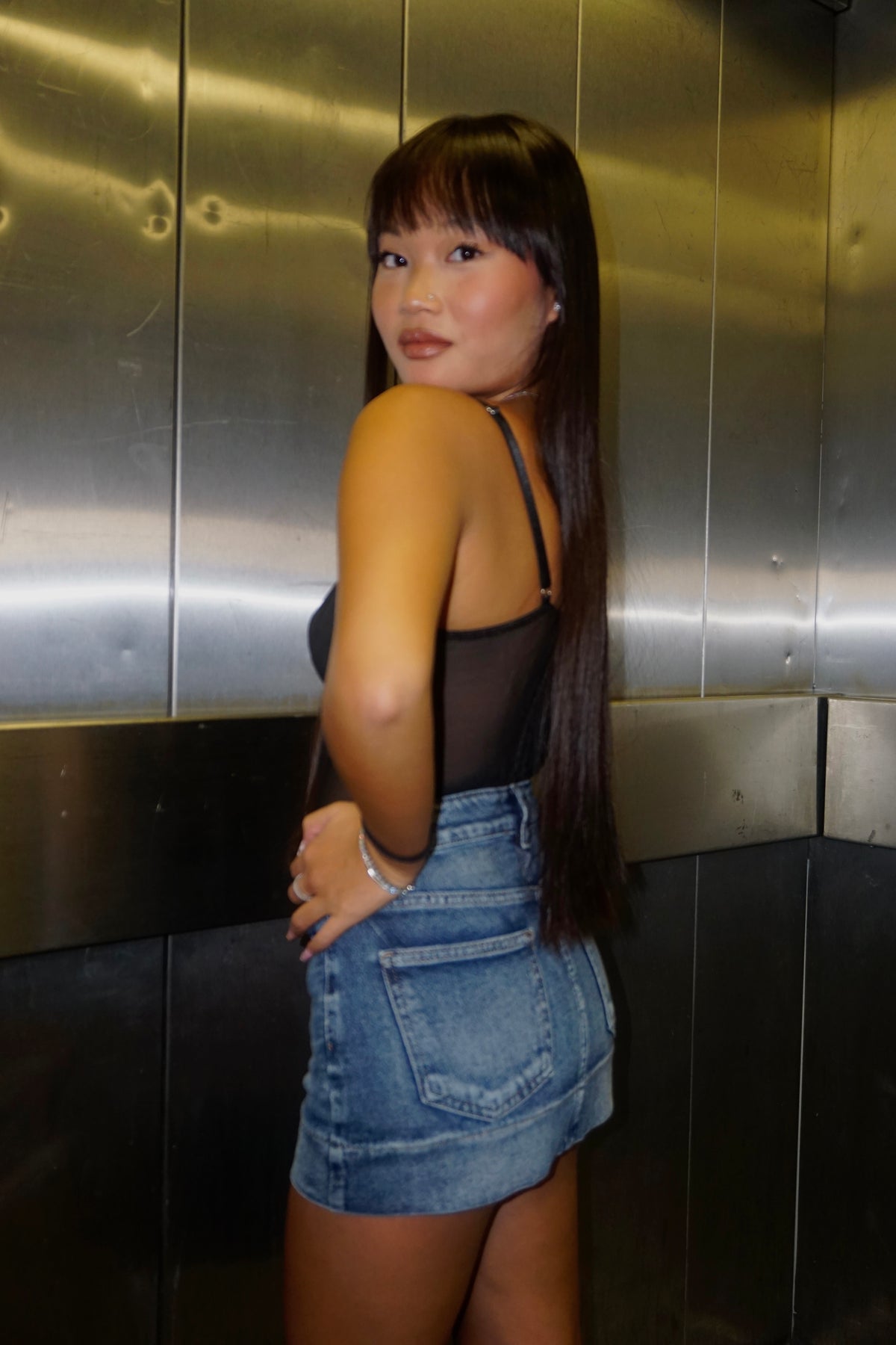 Mini-Gonna Jeans