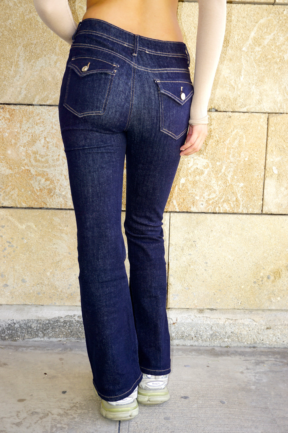 Jeans Flare Tasche