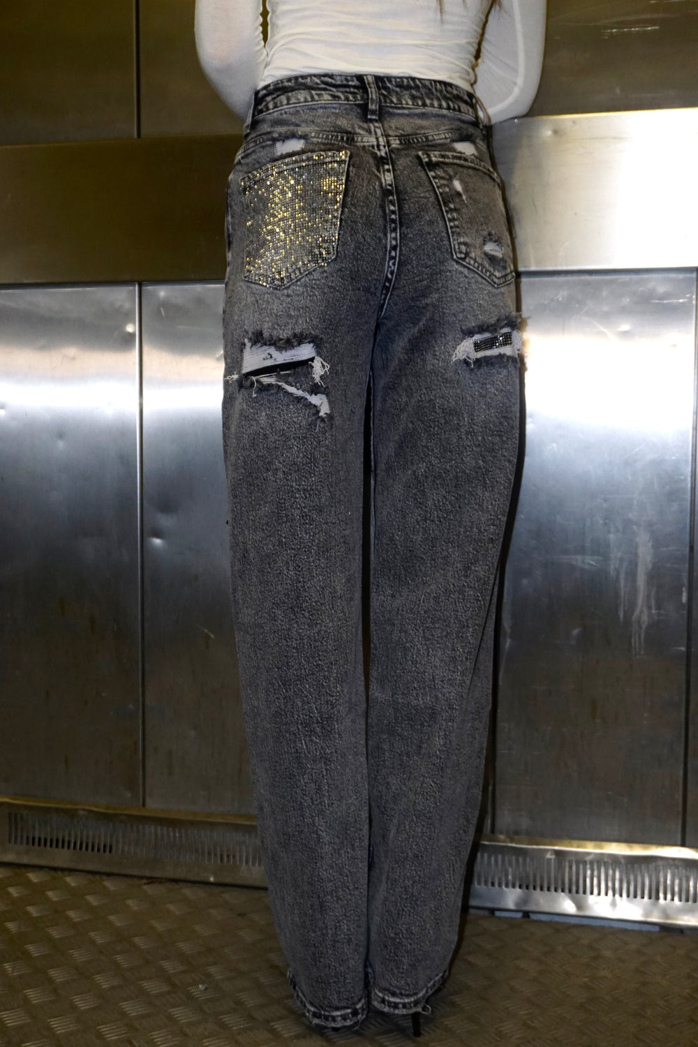 Jeans Tasca Swarovski