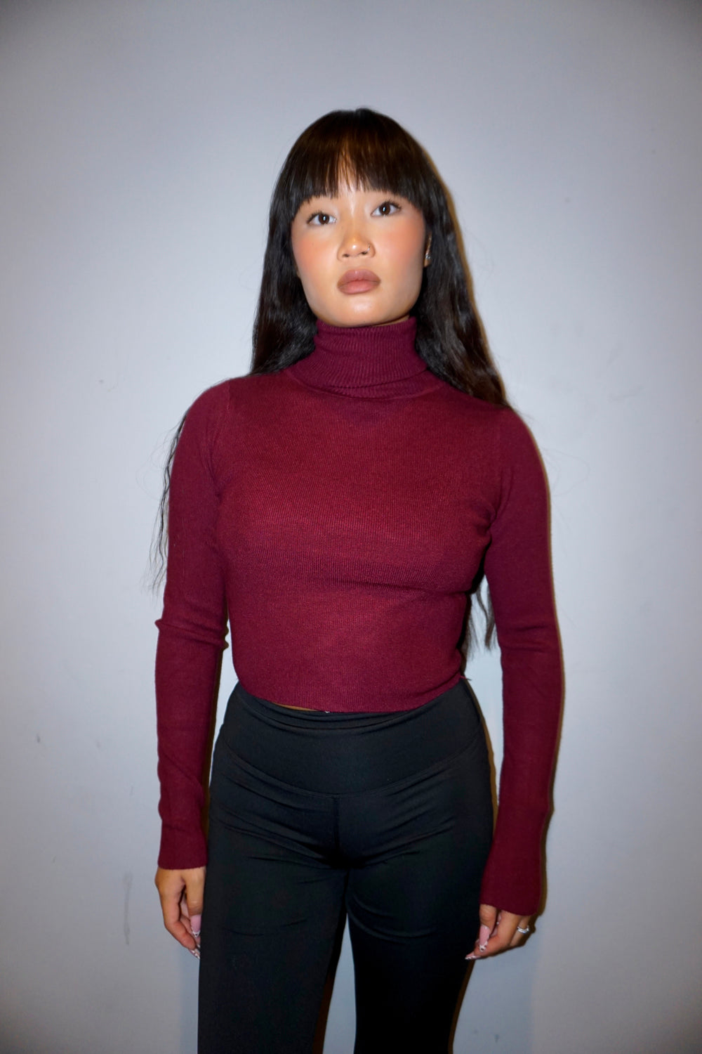 Maglia Costine Collo Alto