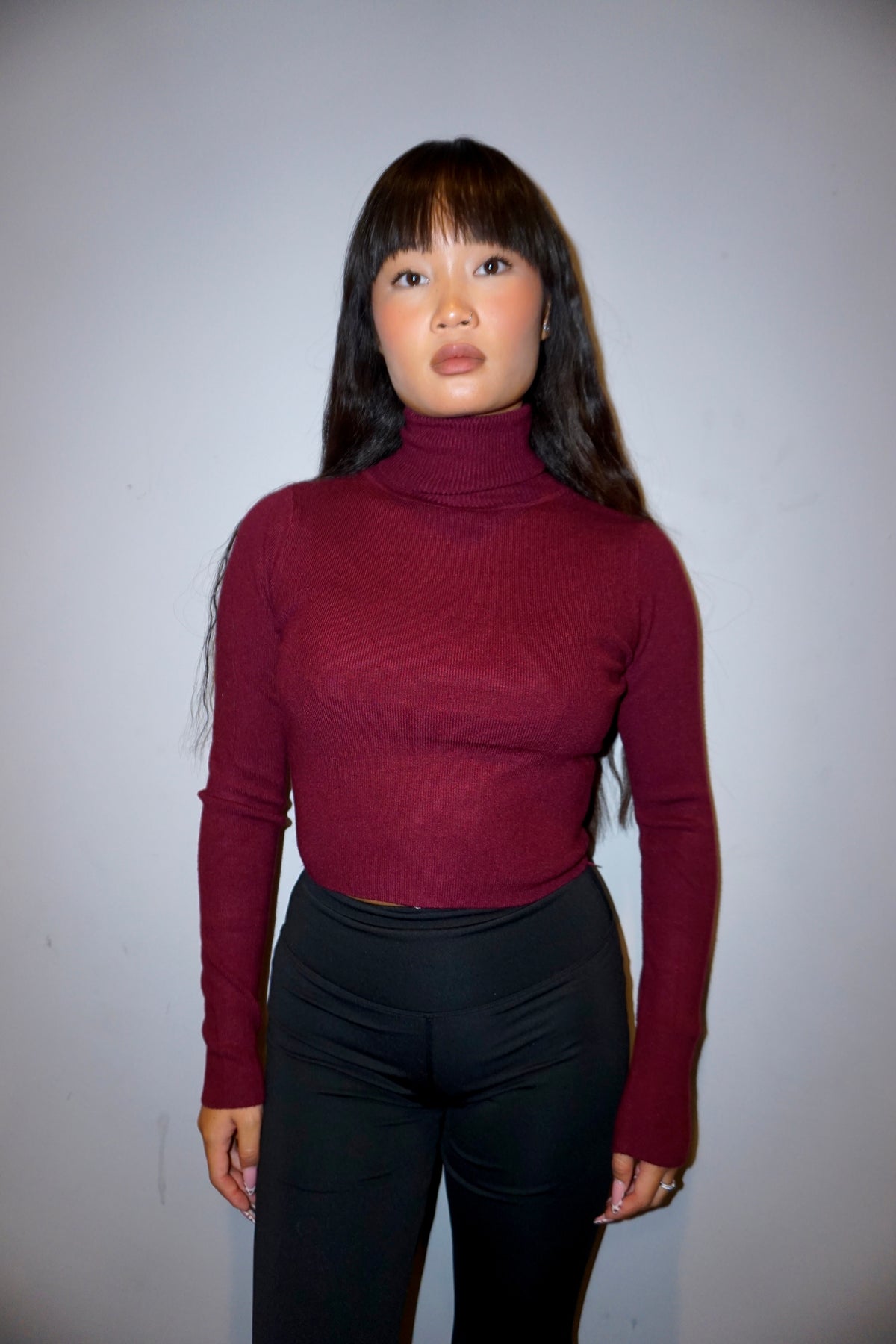 Maglia Costine Collo Alto