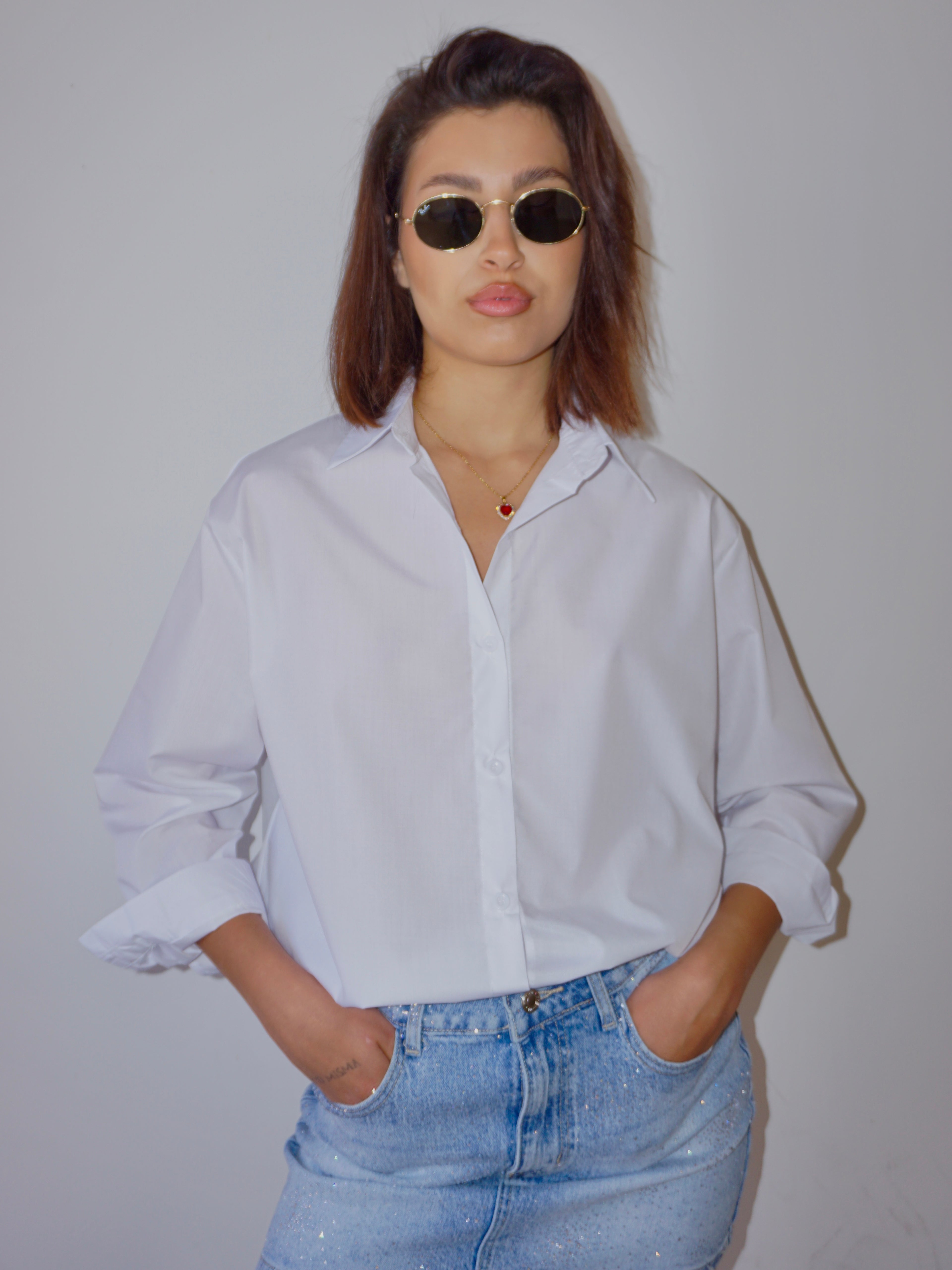 Camicia Basic Cotone