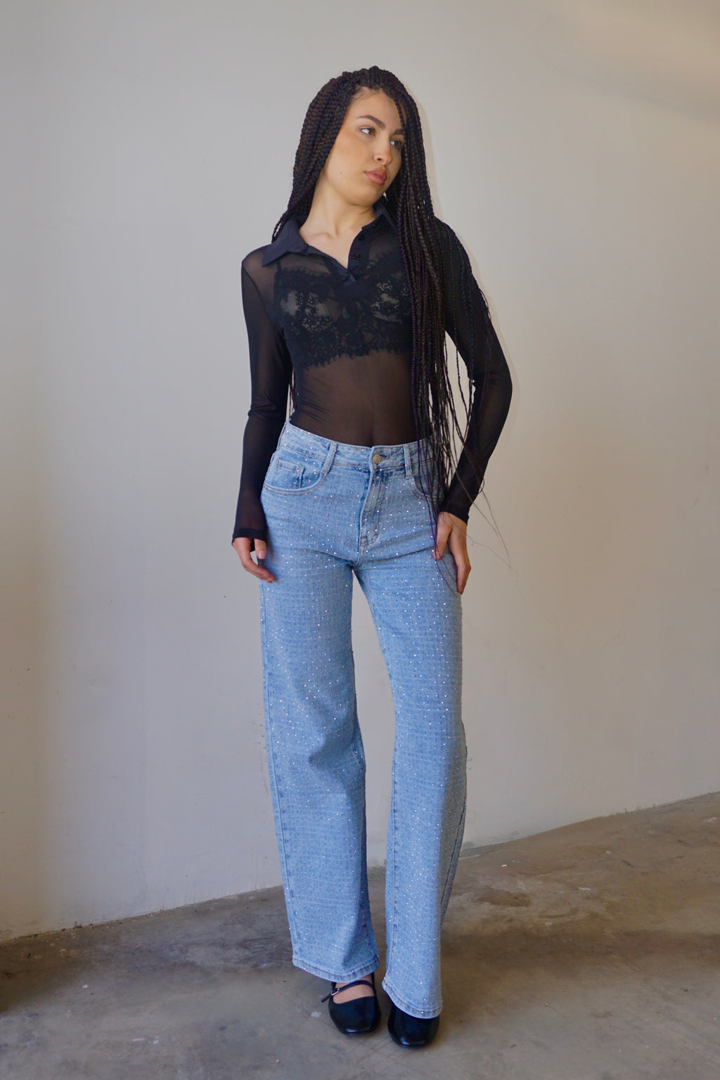 Jeans Micro Swarovski