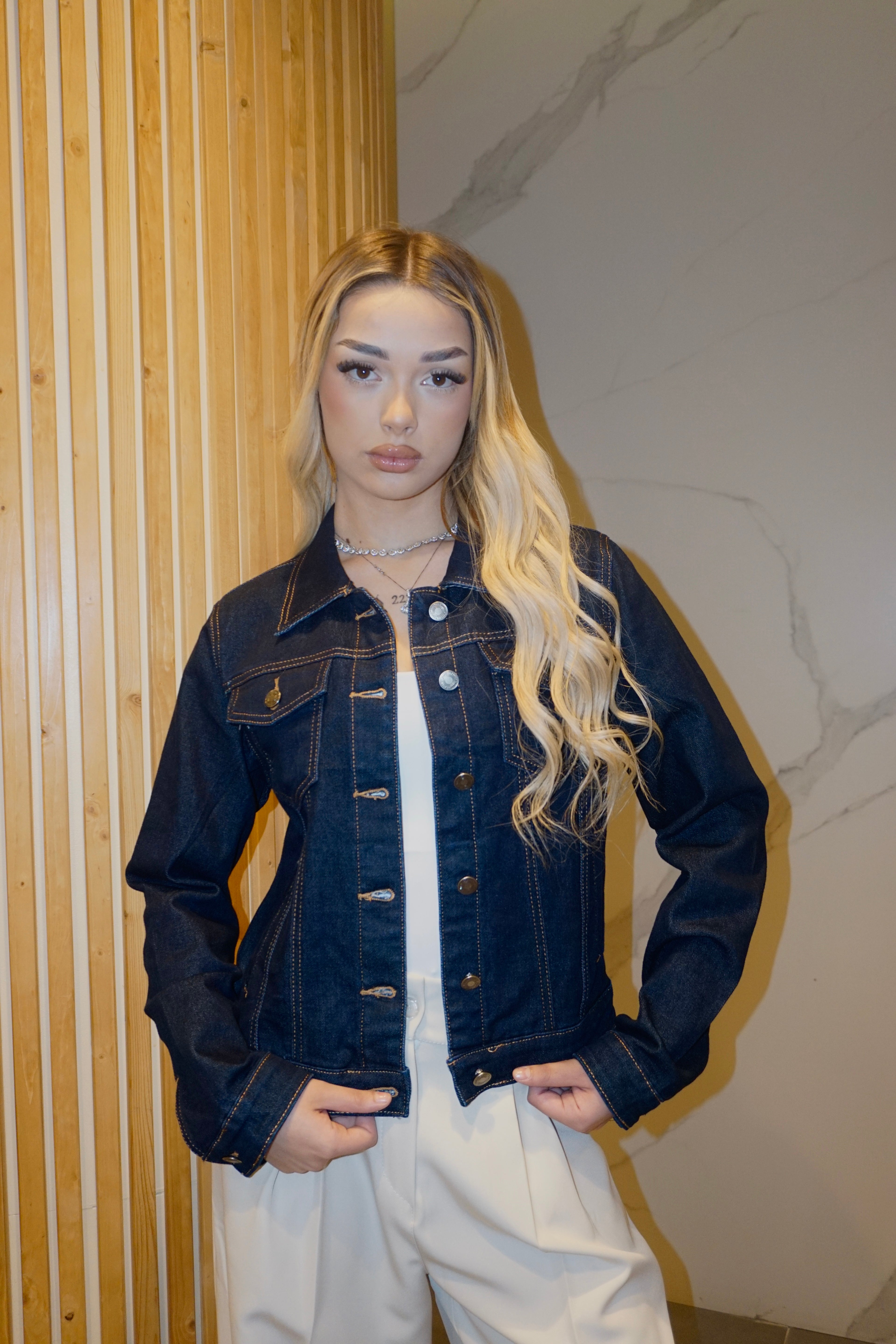 Giubbotto Denim Night