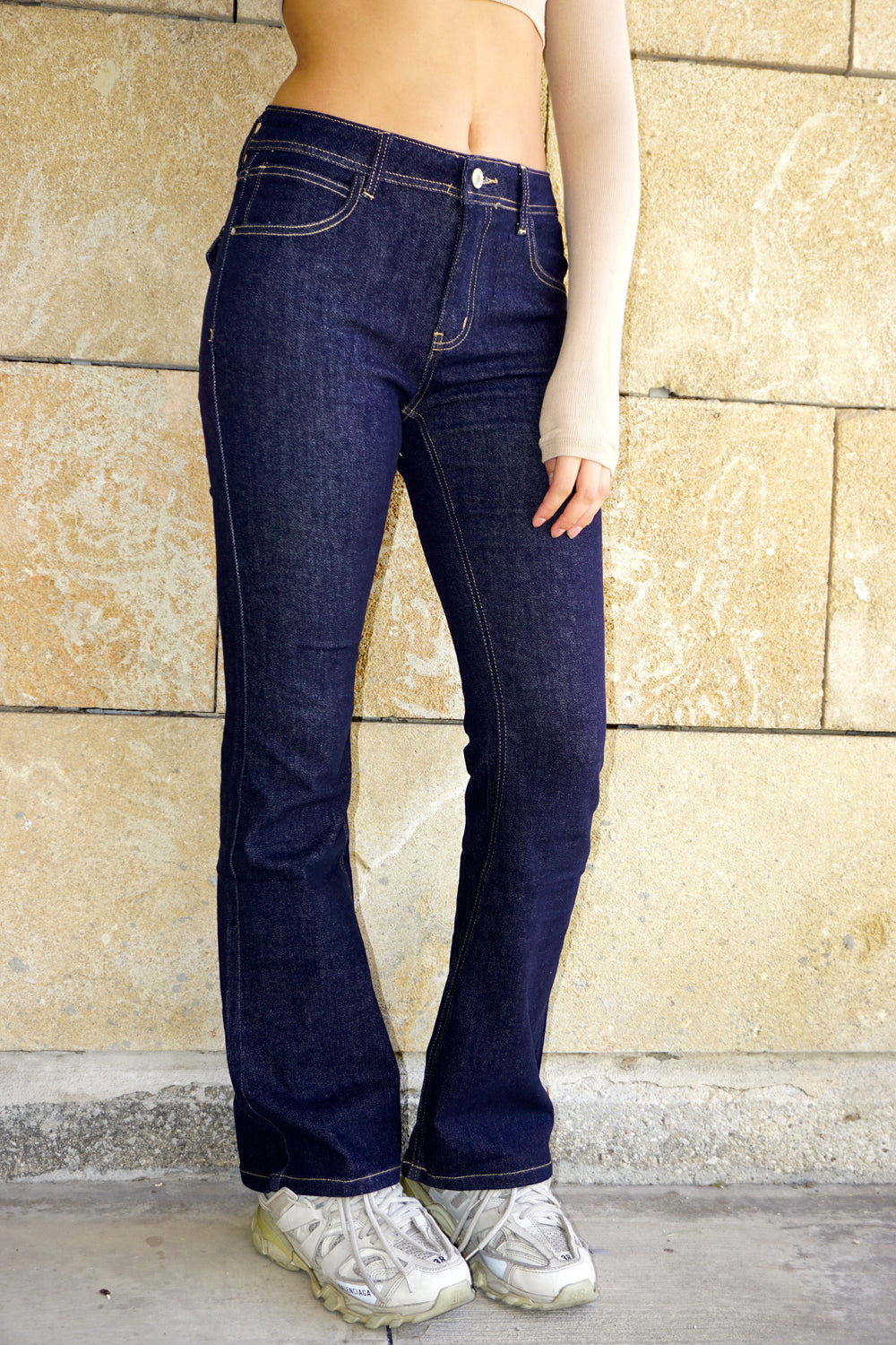 Jeans Flare Tasche