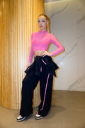 Maglia Crop Velata