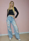 Jeans Strappi