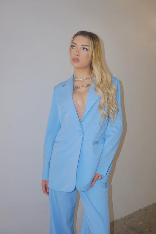 Blazer Tailleur Azzurro