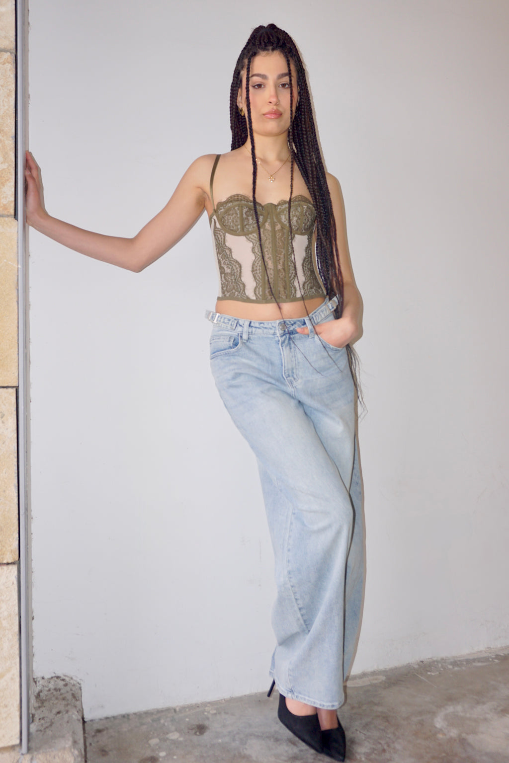 Jeans Balloon Con Fibbie