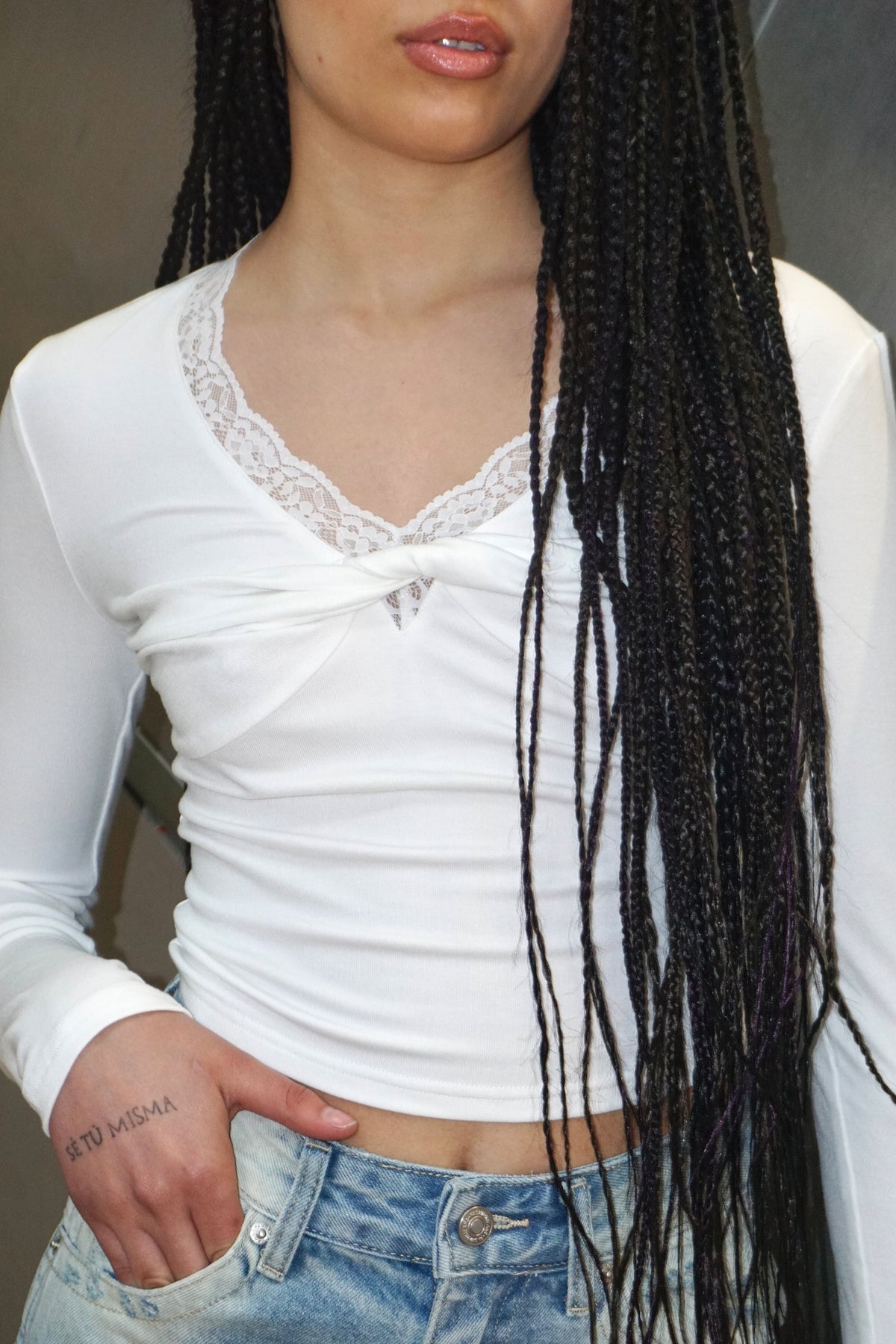 Maglia Con Pizzo