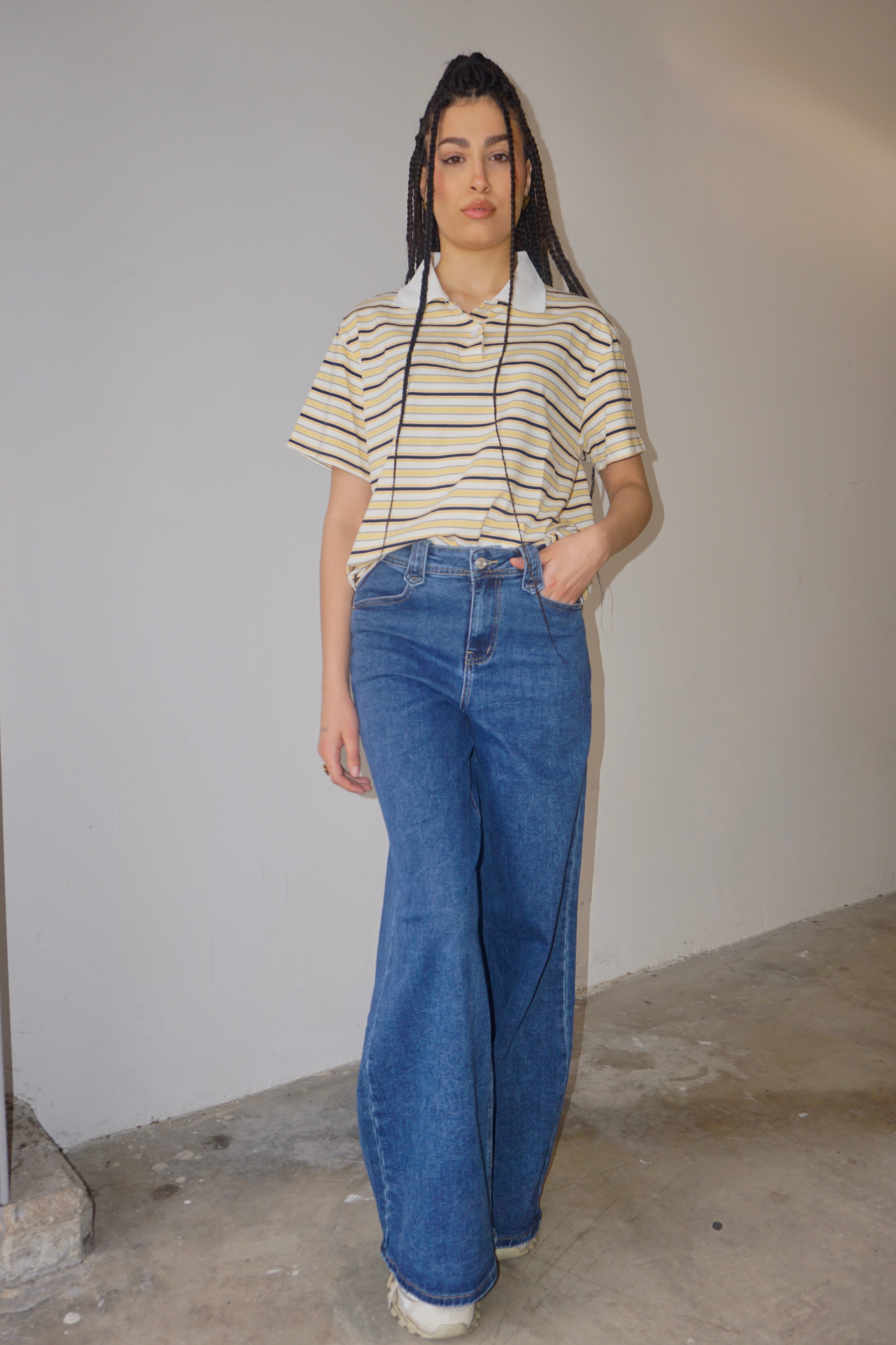 Jeans Wide-Leg Ampio