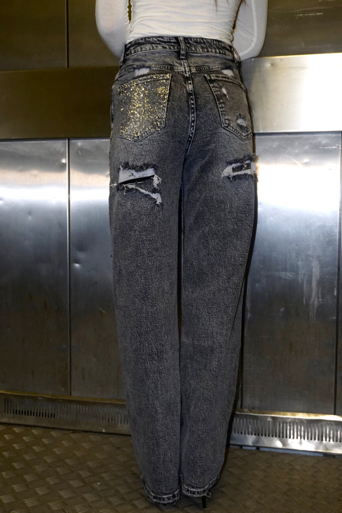 Jeans Tasca Swarovski
