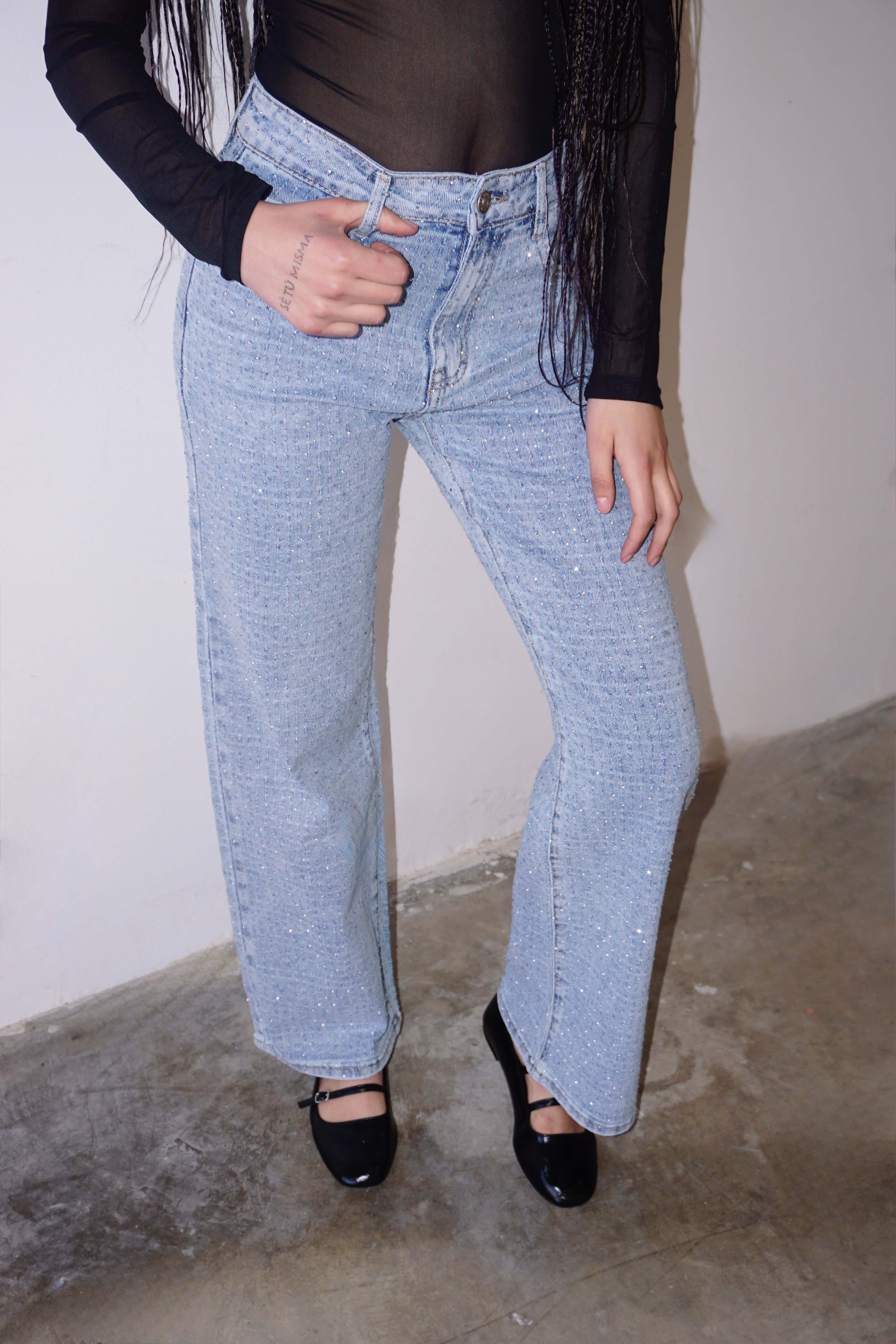 Jeans Micro Swarovski