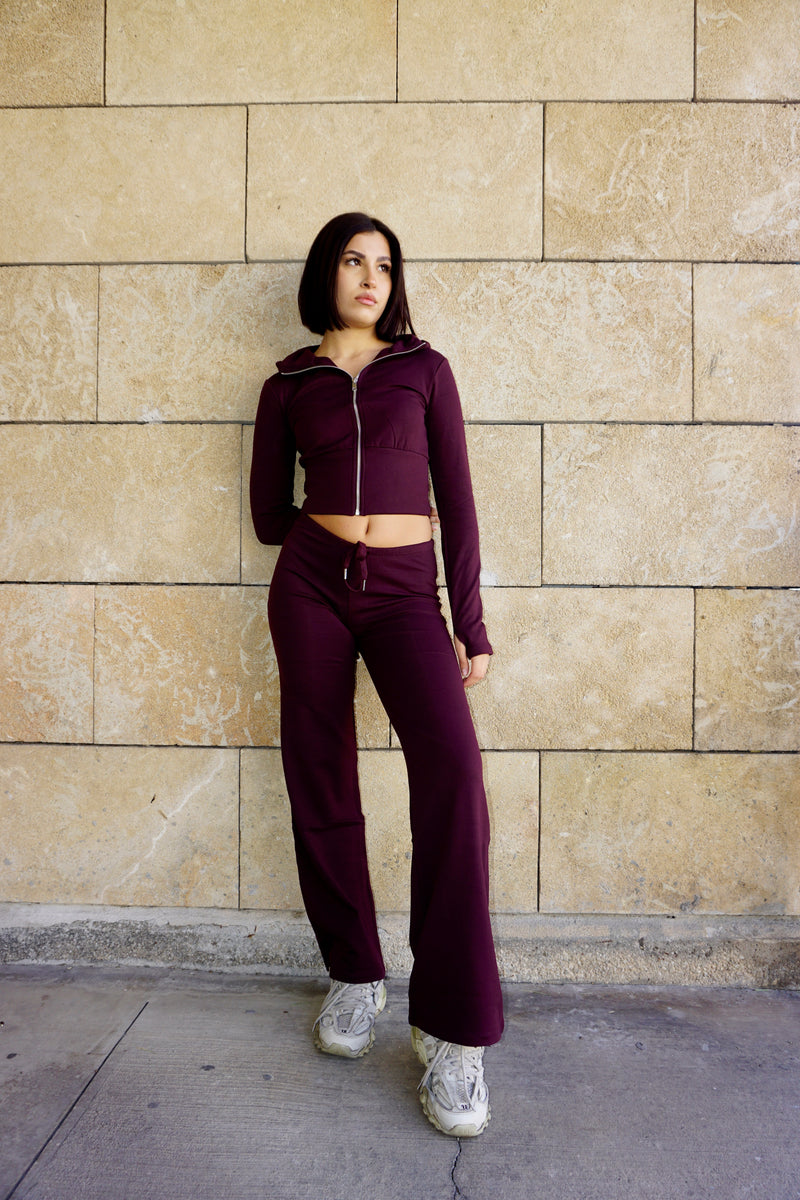 Pantalone Vita Bassa Coordinato